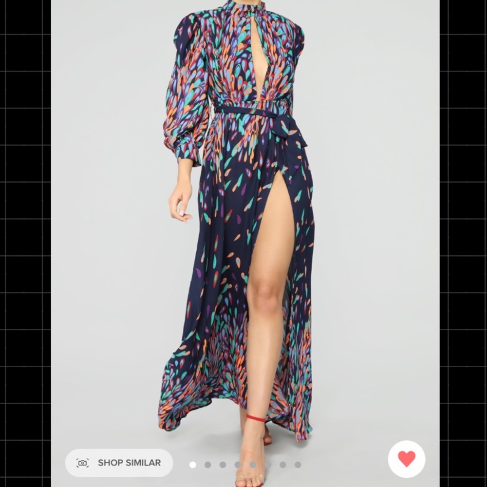 Wings of A Feather Maxi Dress